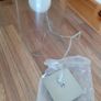 Modern glass minimalist light fitting Image 4