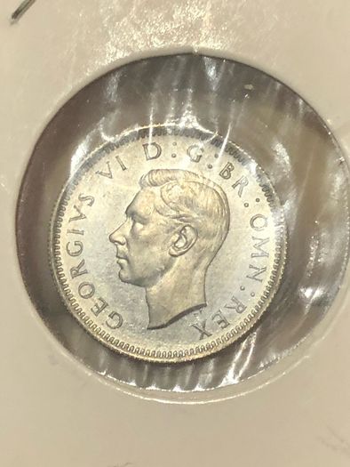 1951 Proof sixpence George VI 20 k minted