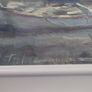 a oil painting by a dublin artist norman teeling of balbriggan harbour Image 3