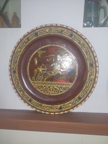 Egyptian  wooden plates