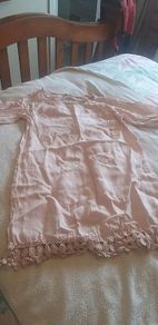Pink Linen Dress