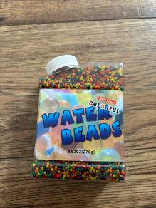 Water beads colourful