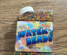Water beads colourful