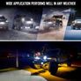 2pcs 17.78 cm LED Light Bar 60W 5500LM 6500K White Lighting Off Road Driving Auxiliary LED Image 2