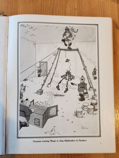 Hunlikely. By W. Heath Robinson. Rare First Edition NOVEMBER1916 Reprint Hardback In Good Condition.
