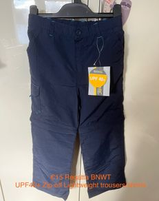 Regatta CONVERTIBLE zipped trousers/shorts age 5-6