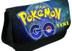 Pokemon go Personalized Pencil Case Make up bag School Birthday Gift Boys Girls with your own name on it! / back to school stationery