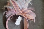 Fascinator/Two Tone Feathers .. Price Drop