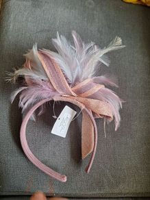 Fascinator/Two Tone Feathers .. Price Drop