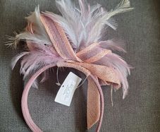Fascinator/Two Tone Feathers .. Price Drop