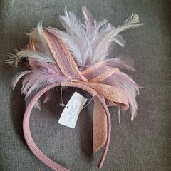 Fascinator/Two Tone Feathers .. Price Drop