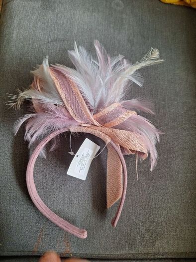 Fascinator/Two Tone Feathers .. Price Drop