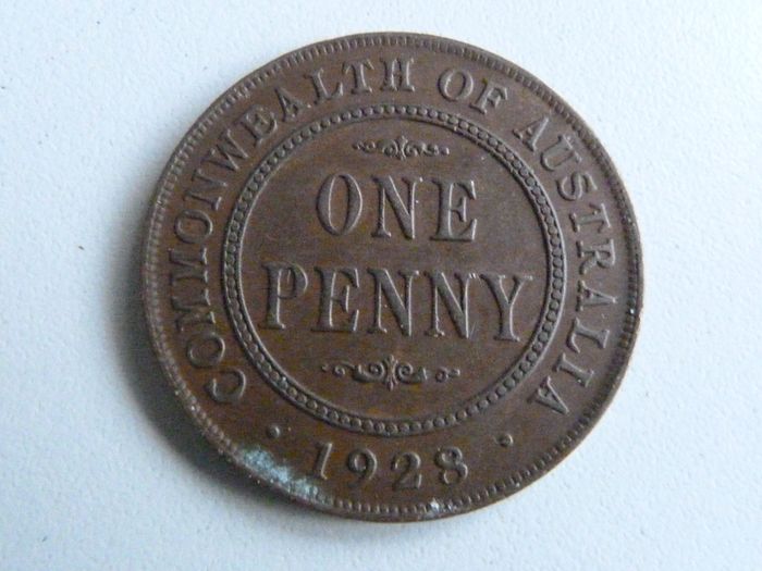 1928 Australia penny