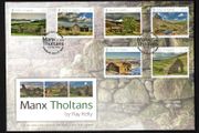2018 Isle of Man Tholtans by Ray Kelly Commemorative Stamps First Day Cover (FDC)