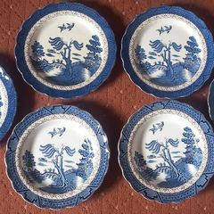 Booths Old Willow plates.