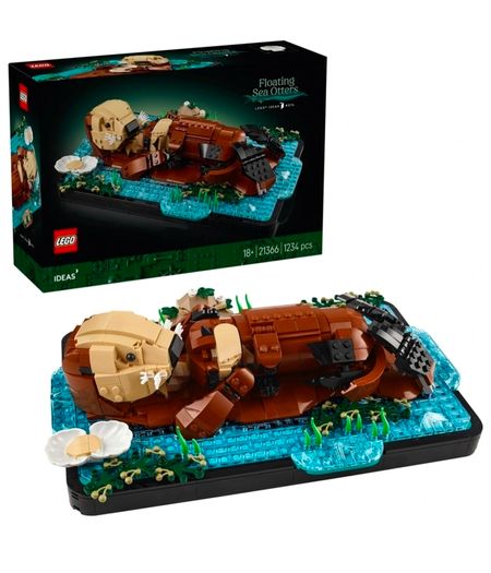 LEGO Ideas 21366 Floating Sea Otters