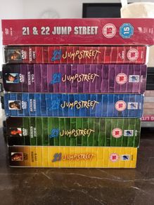 21 Jump Street The Complete Series 1-2-3-4-5 Dvd Boxsets Johnny Depp