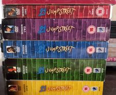 21 Jump Street The Complete Series 1-2-3-4-5 Dvd Boxsets Johnny Depp