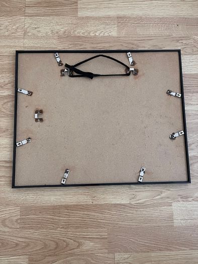 6 Black Picture & Poster Frames