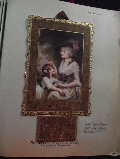 1936 Greeting card and Calendar sample book - The Royal Art Private Christmas Greeting Cards