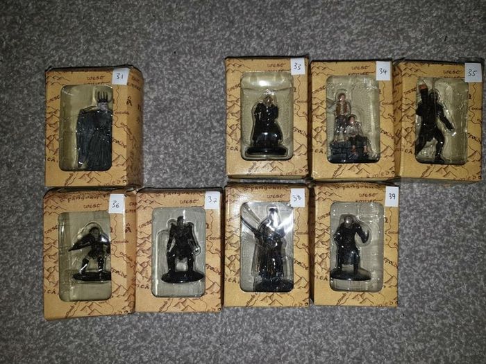 Lord of the Rings (lead) 86 models total.