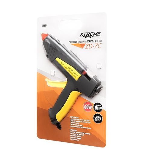 New 11mm 60W Glue Hand Gun Hot Melt Electric Trigger DIY Adhesive Sticks # 1527