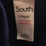 Littlewoods Textured Waffle Tux Trousers Size 16 Image 2