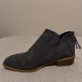 Grey Suede Ankle Boots Image 4