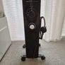 Logik Portable Oil-Filled Radiator - Black Image 2