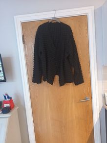 Shein Black Cardigan.  S. 1XL New - No Tag.
