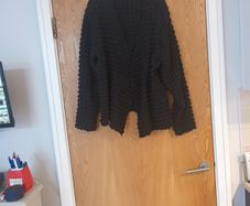 Shein Black Cardigan.  S. 1XL New - No Tag.