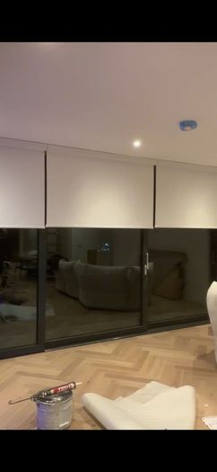 Smart Motorised Electric Remote control Blinds.