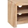 TV Cabinet Solid Acacia Wood 120x30x40 cm Light Brown Image 4