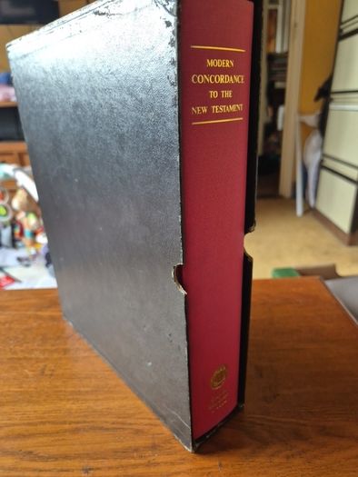 Unique Item. Vintage SlipC. Modern Concordance to the New Testament. 1976. Religious.Bible.
