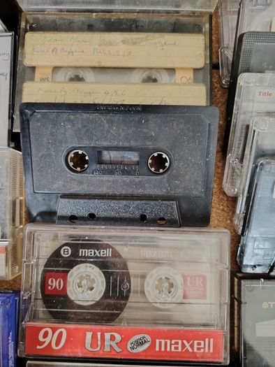 27+ Vintage Cassette Albums, recorded 70's, 80's, 90's