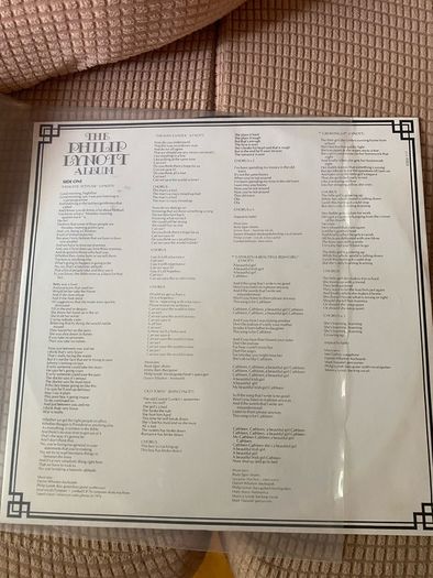 PHIL LYNOTT "The Phil Lynott Album 1982