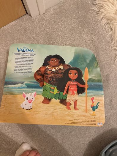Vaiana  set ( Moana, Maui, Pua, Hei Hei)