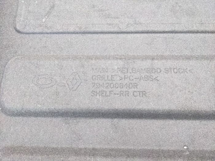 Renault Arkana Parcel Shelf
