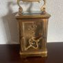 Mechanical brass carriage clock Image 3