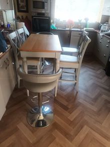 Table and chairs