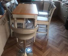 Table and chairs