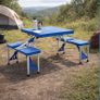 Portable camping table and chairs Image 2