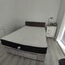 Bed King Size with memory foam mattress included in very good condition! Image 5