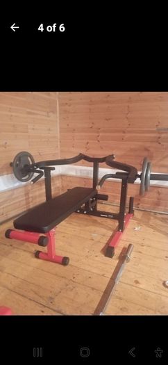 Bench Press & barbell