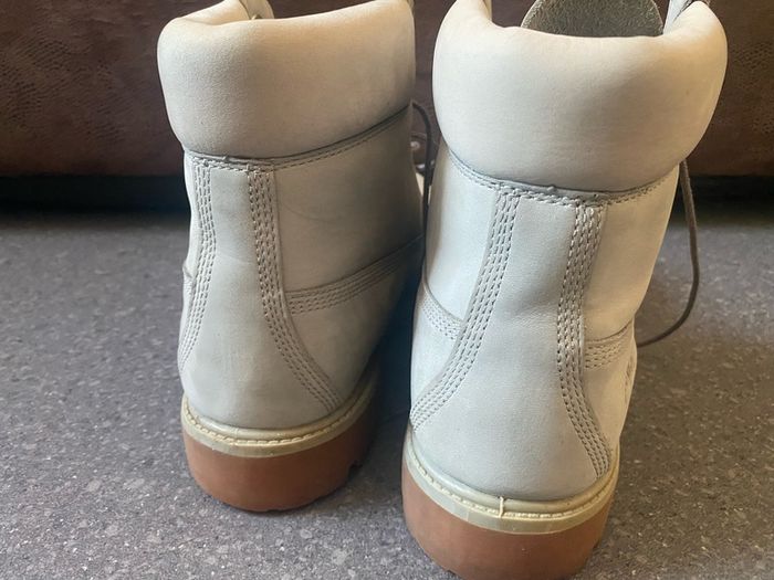 Timberland 6 Inch Premium Boots Waterproof Boots Men Lace up Boots A1GAU Grey UK10