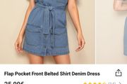 New Stunning Denim Dress