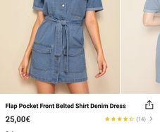 New Stunning Denim Dress