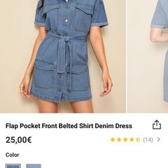 New Stunning Denim Dress