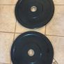 120kg Olympic Bumper Weight Plates Set (100kg + 20kg Barbell) Image 2