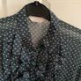 Awear Floral Green Blouse size 10 Image 3